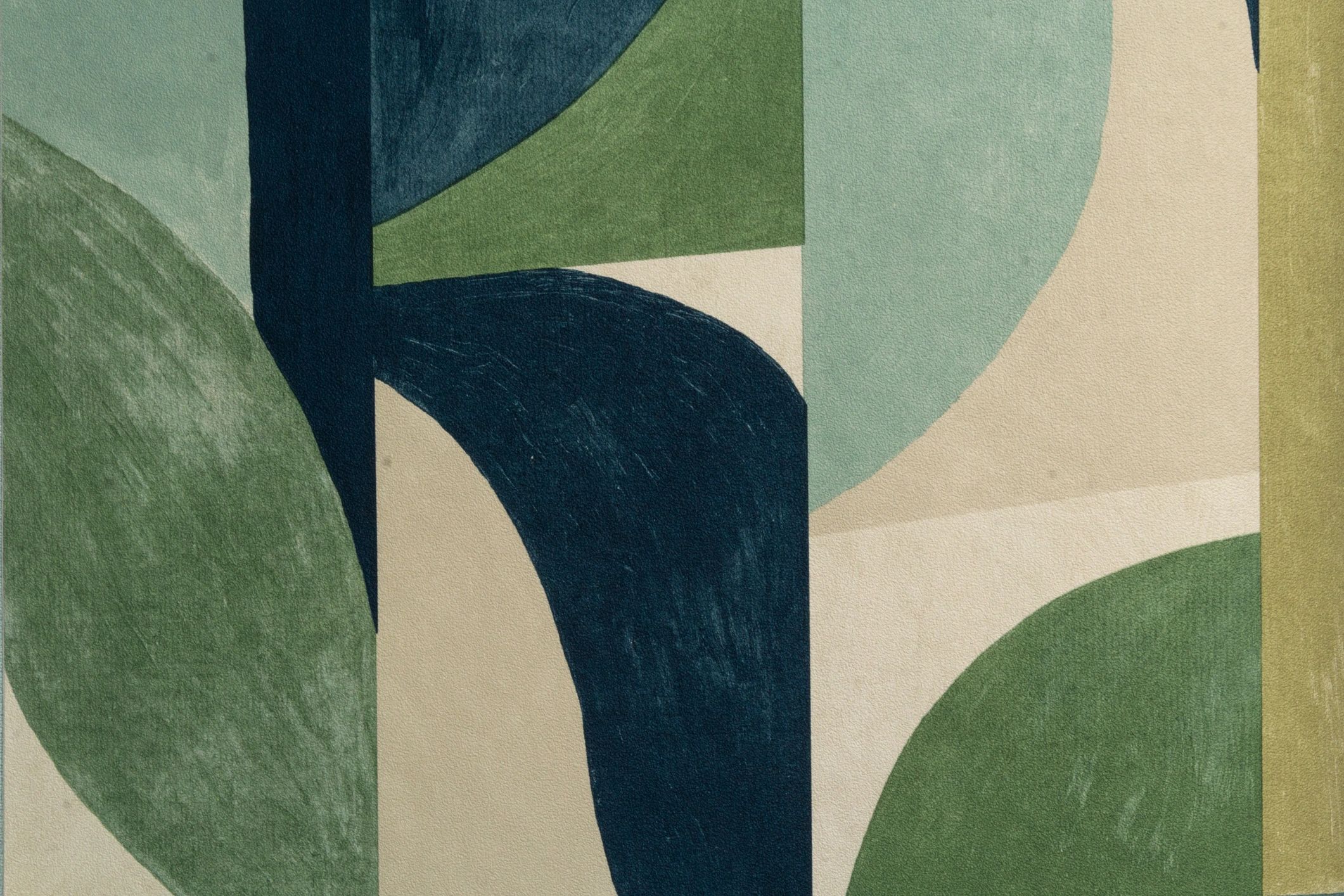 modern art print neutral